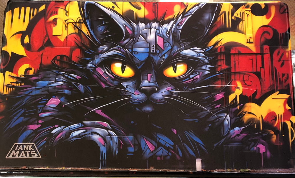 Jank Mats - Graffiti Kitty Playmat