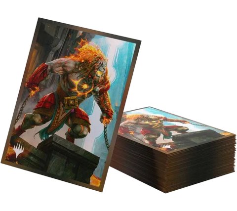 Gamegenic - MTG Premium Art Sleeves: Reality Fracture - Ajani, Path of Vengeance