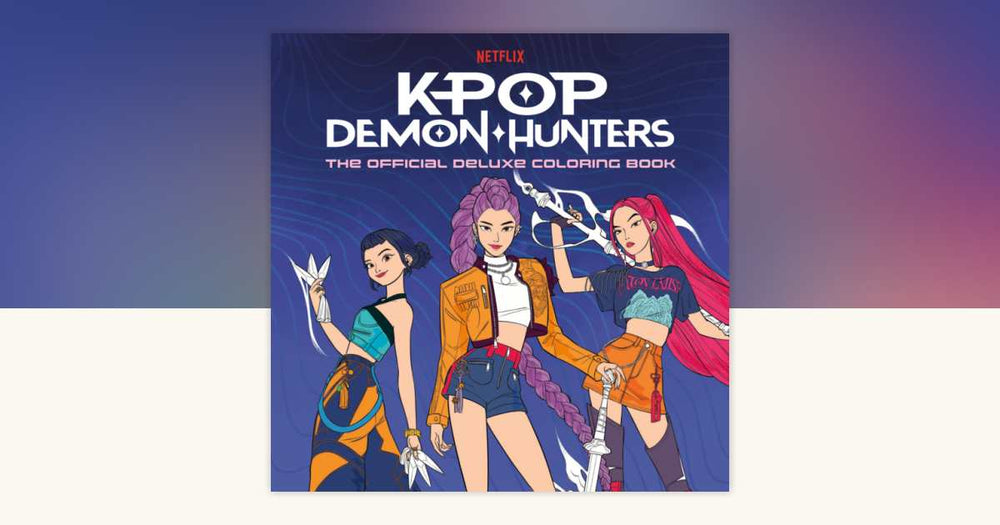 The Official KPop Demon Hunters Deluxe Coloring Book