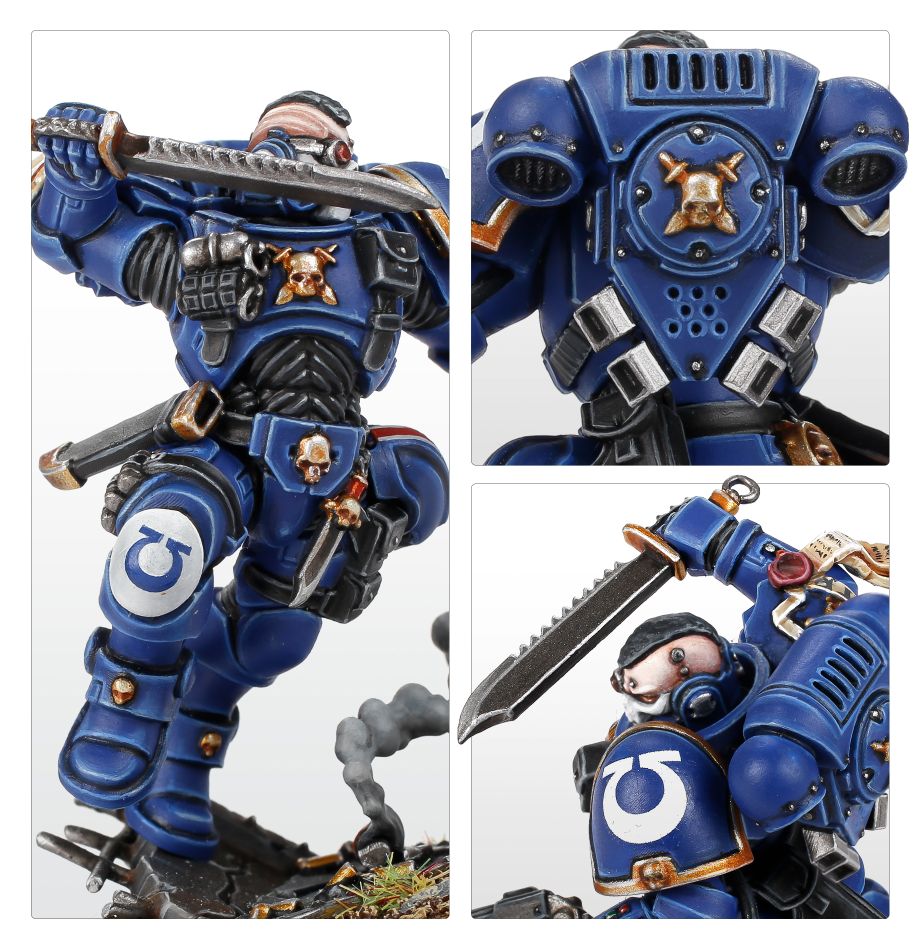 Space Marines—Primaris Lieutenant in Reiver Armour