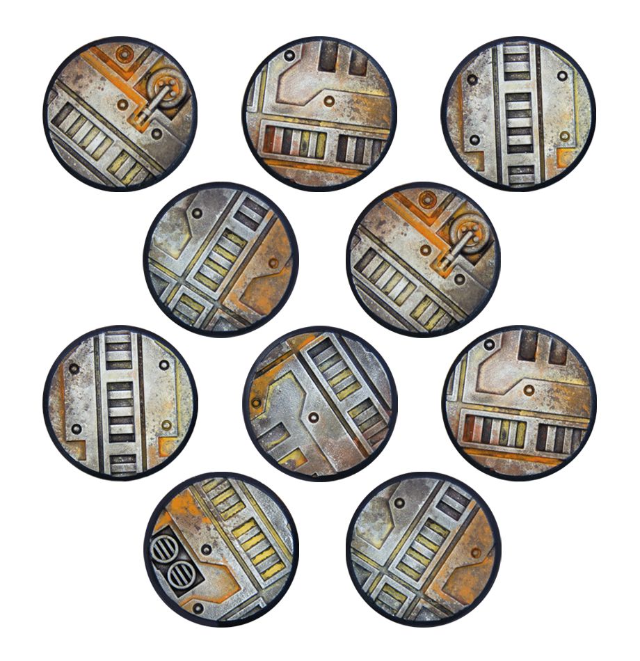 Necromunda:25 mm bases x10