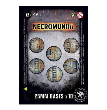 Necromunda:25 mm bases x10