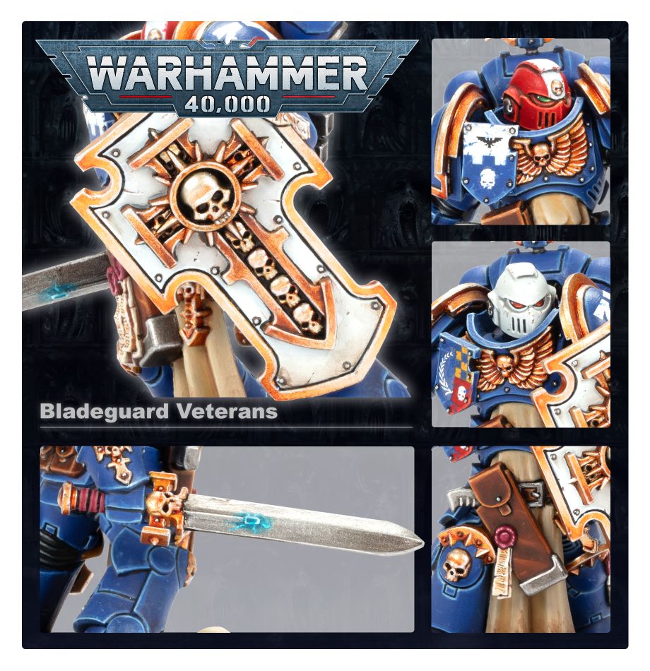 Space Marines—Bladeguard Veterans