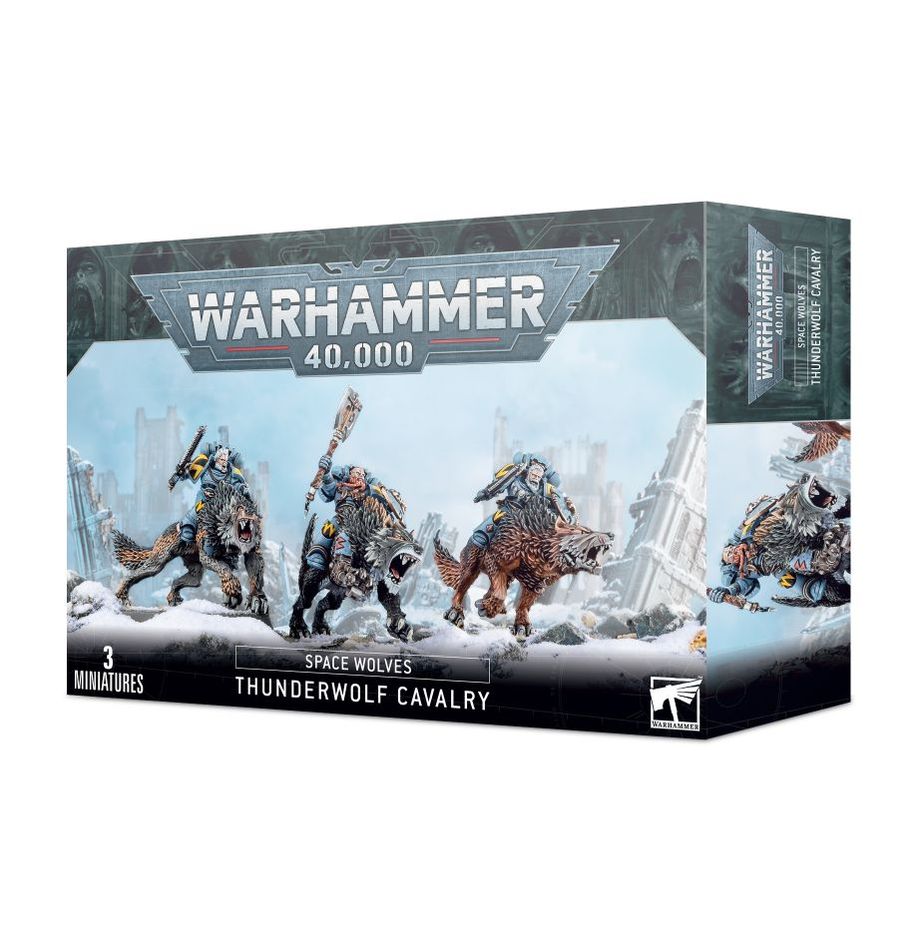 Warhammer 40,000: Space Wolves - Thunderwolf Calvalry