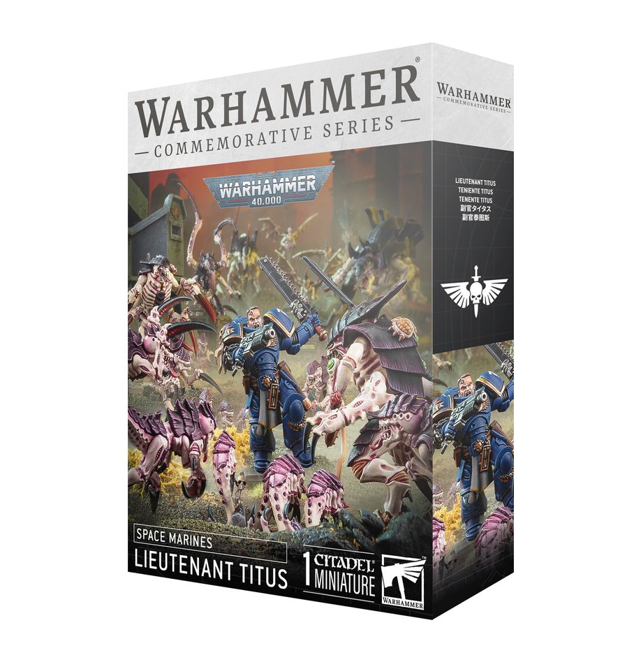 Warhammer 40,000: Space Marines - Lieutenant Titus (Commemorative Series)
