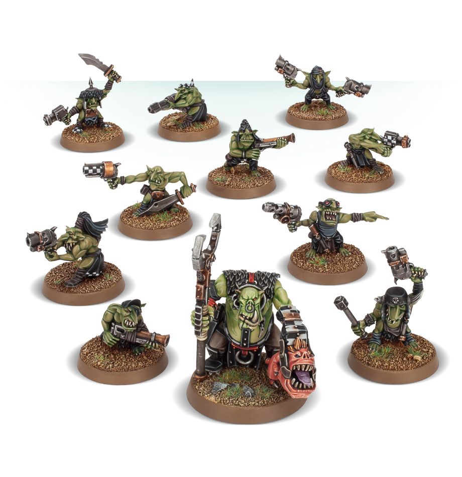 Orks—Runtherd and Gretchin