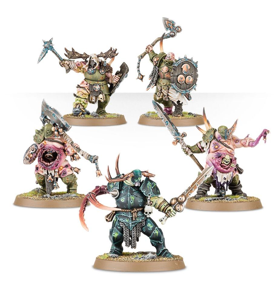 Maggotkin of Nurgle: Putrid Blightkings