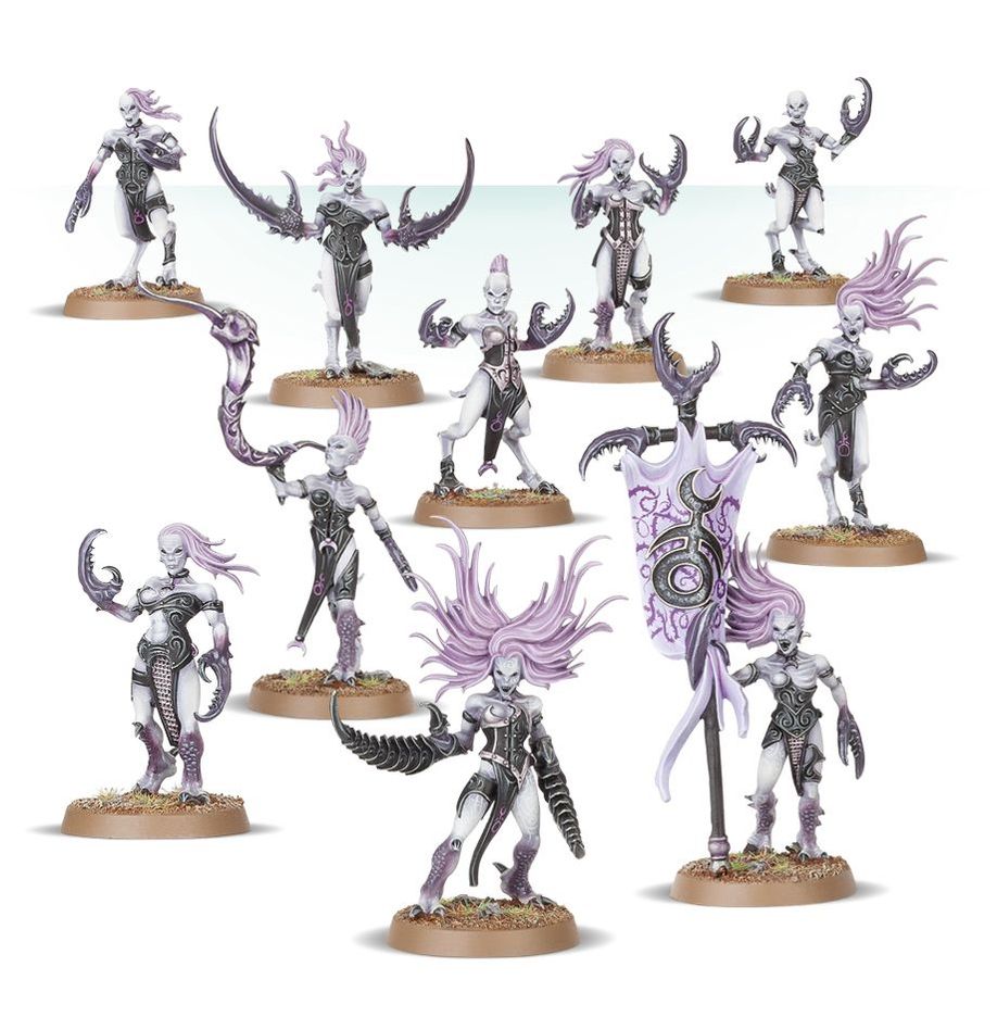 Hedonites of Slaanesh: Daemonettes