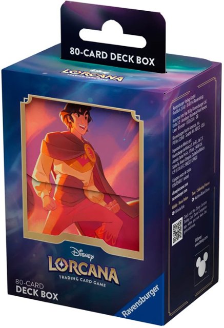 Disney Lorcana Deck Box - Aladdin - Ravensburger Deck Boxes (RDB)