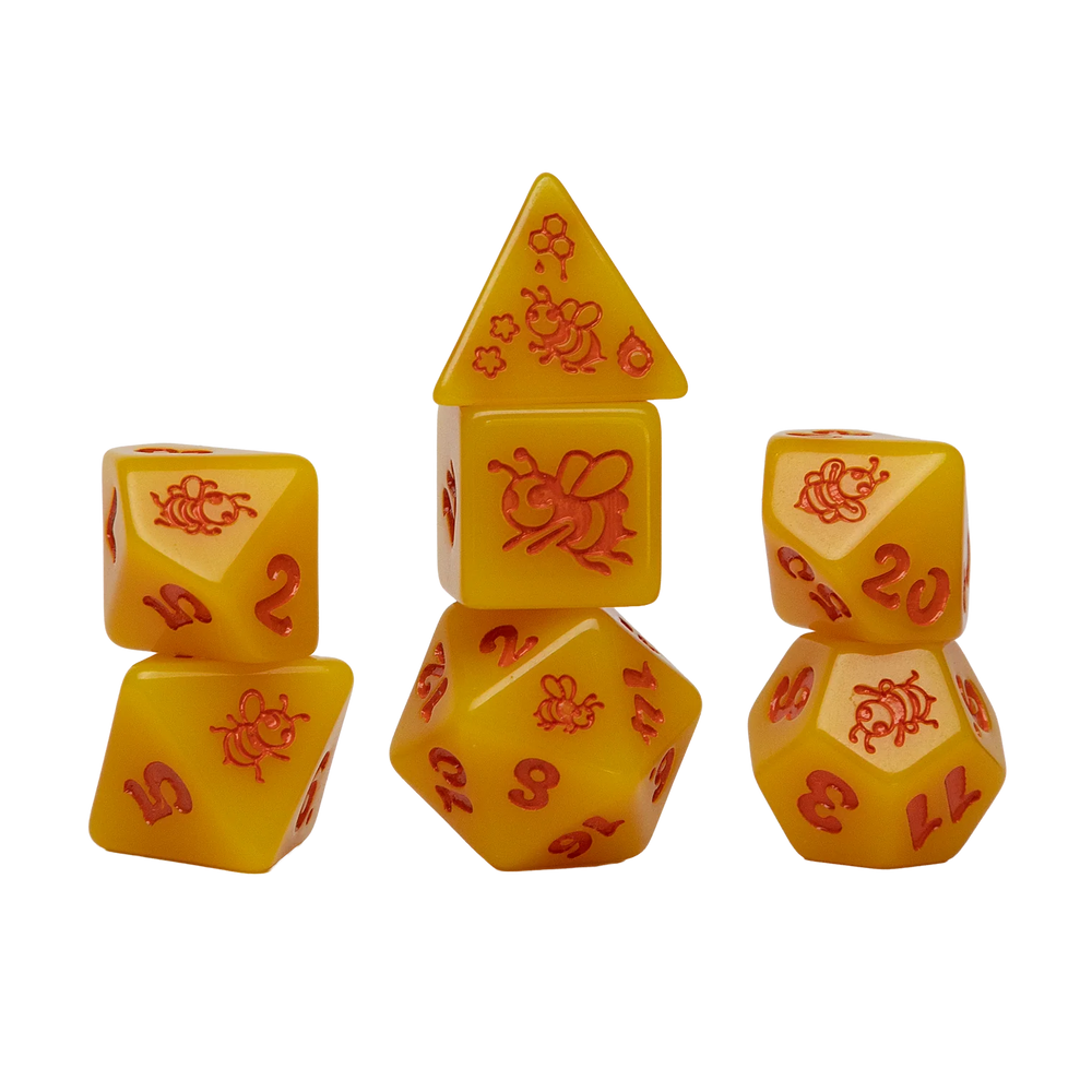 Sirius Dice: Animals Series Dice Set - Golden Buzz