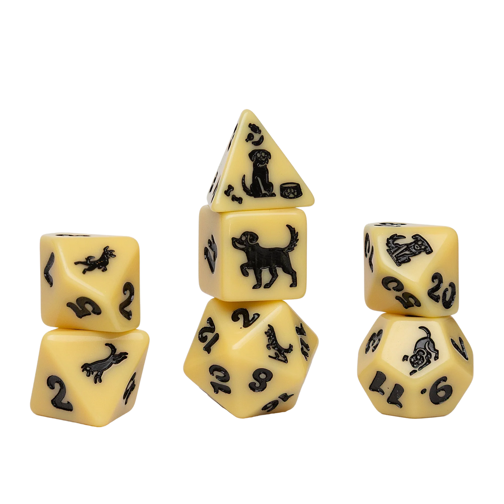 Sirius Dice: Animals Series Dice Set - Golden Pup