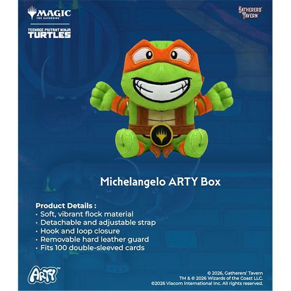 Teenage Gatherers' Tavern: Magic The Gathering x Teenage Mutant Ninja Turtles - Arty Box - Michelangelo