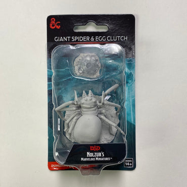 Nolzur’s Marvelous Miniatures: Giant Spider & Egg Clutch