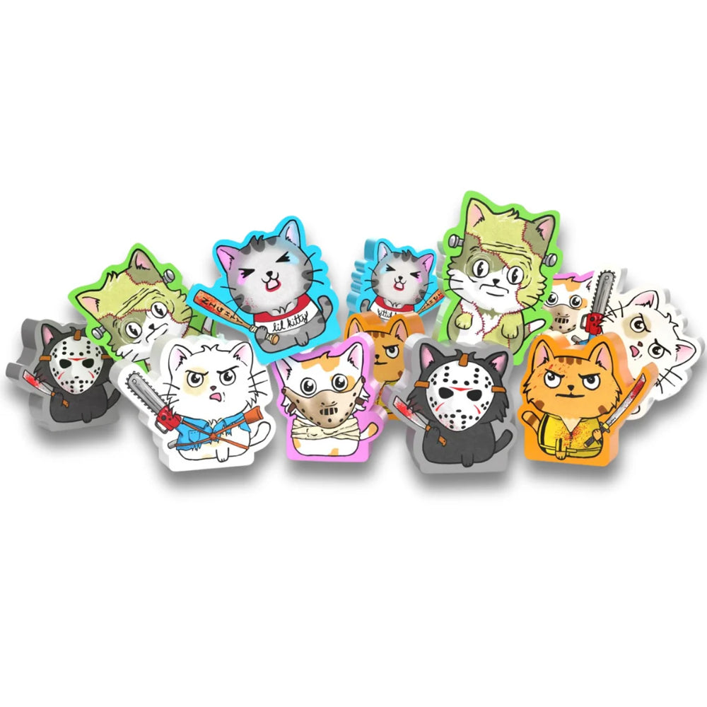Cats vs Cucumbers: Killer Kitten Meeples