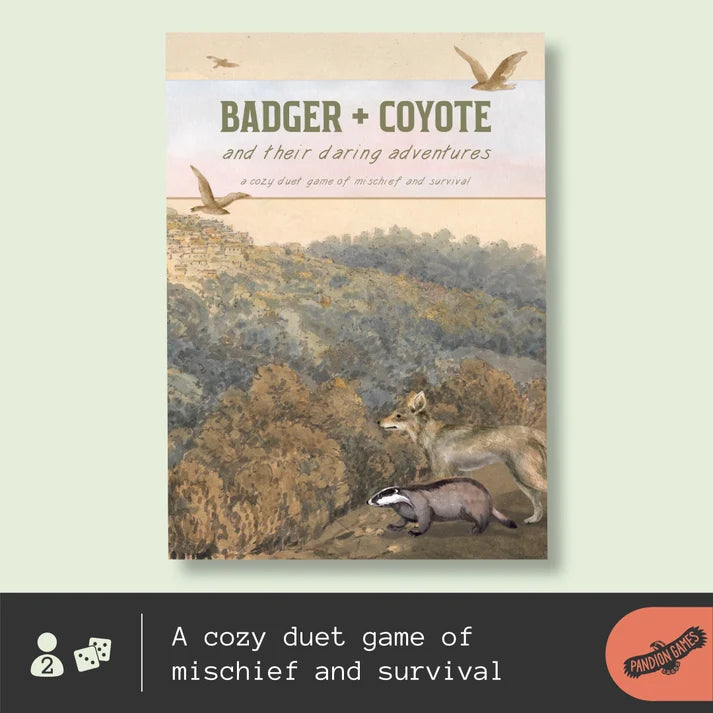 Badger and Coyote & their daring Adventures