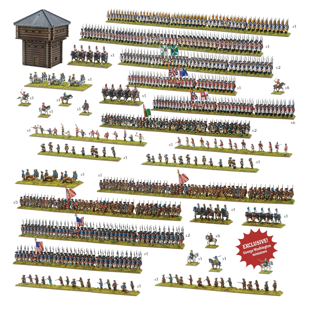 Revolution! 250th Anniversary edition Bundle with George Washington figure