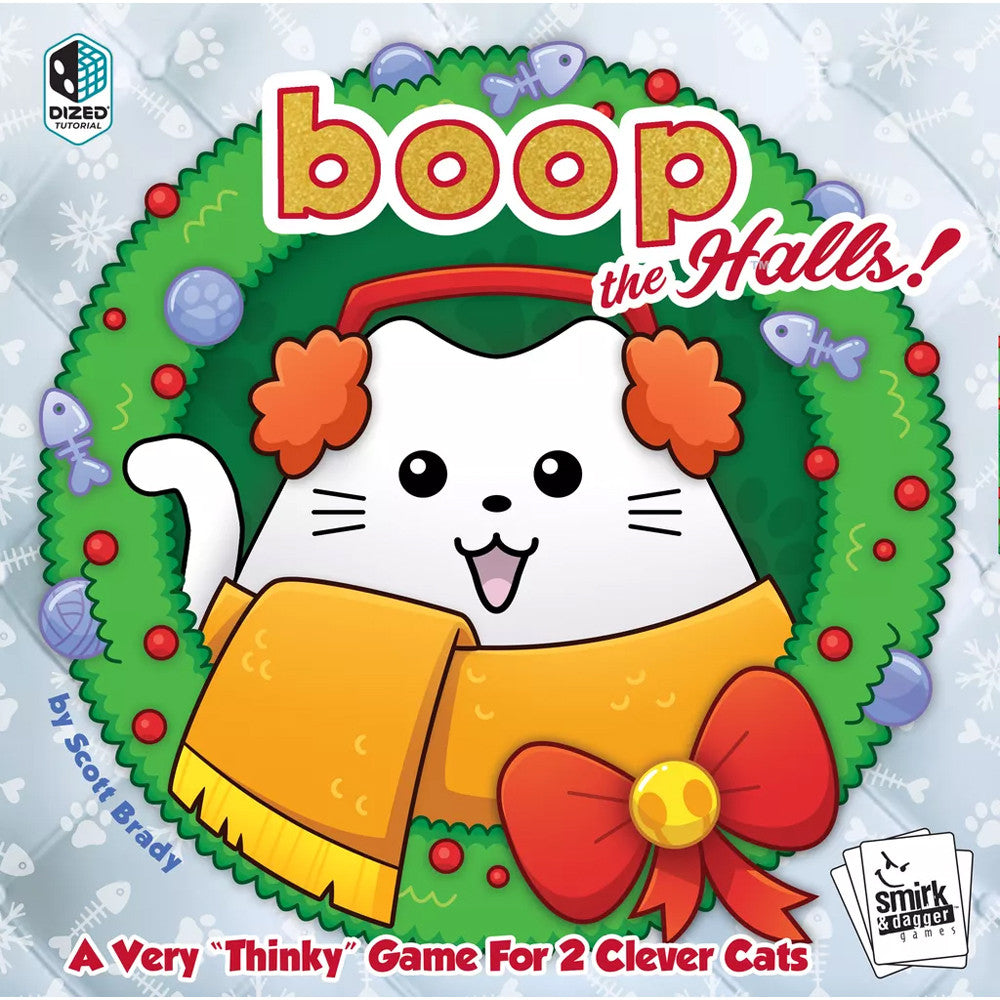 Boop the Halls: A Very "Thinky" Game for 2 Festive Felines