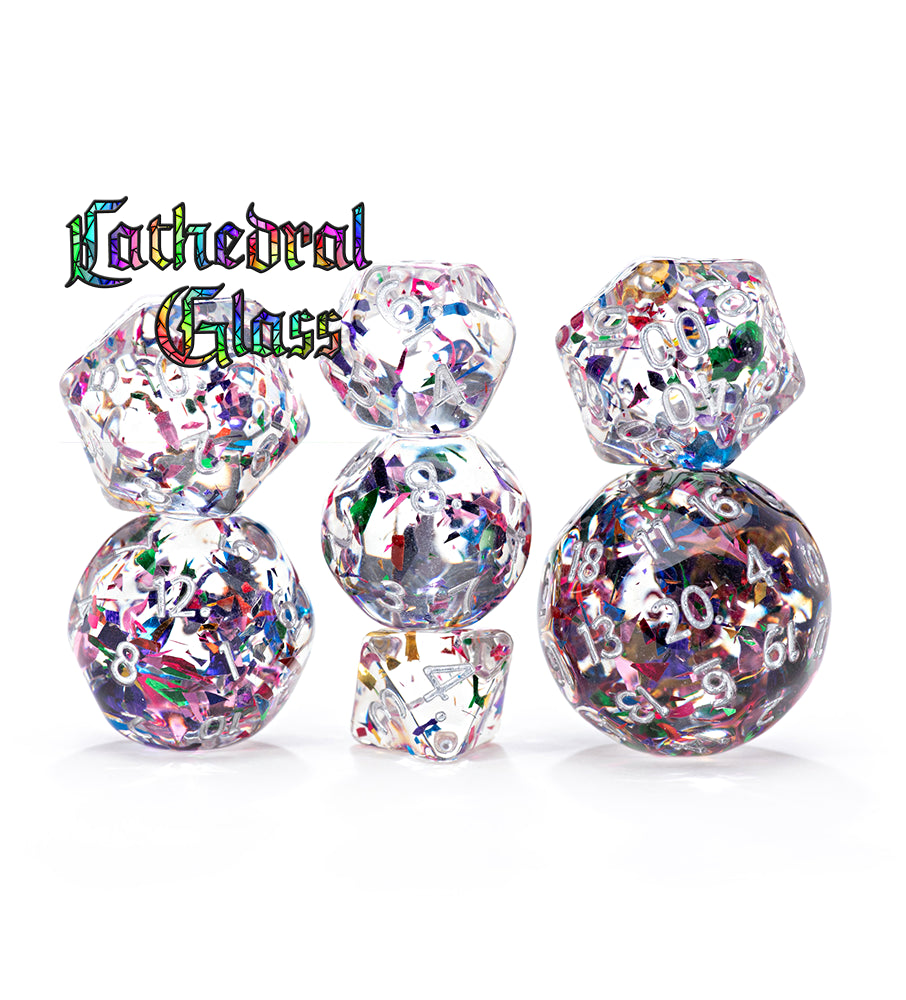 Cathedral Glass "Double Dice" - "Roll Twice As Well"
