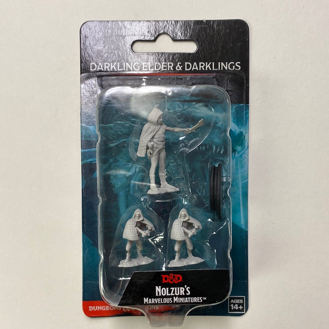 Nolzur’s Marvelous Miniatures: Darkling Elder & Darklings