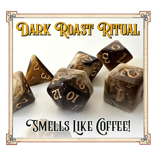 Baron Smelly Bones, Scented Dice: Dark Roast Ritual