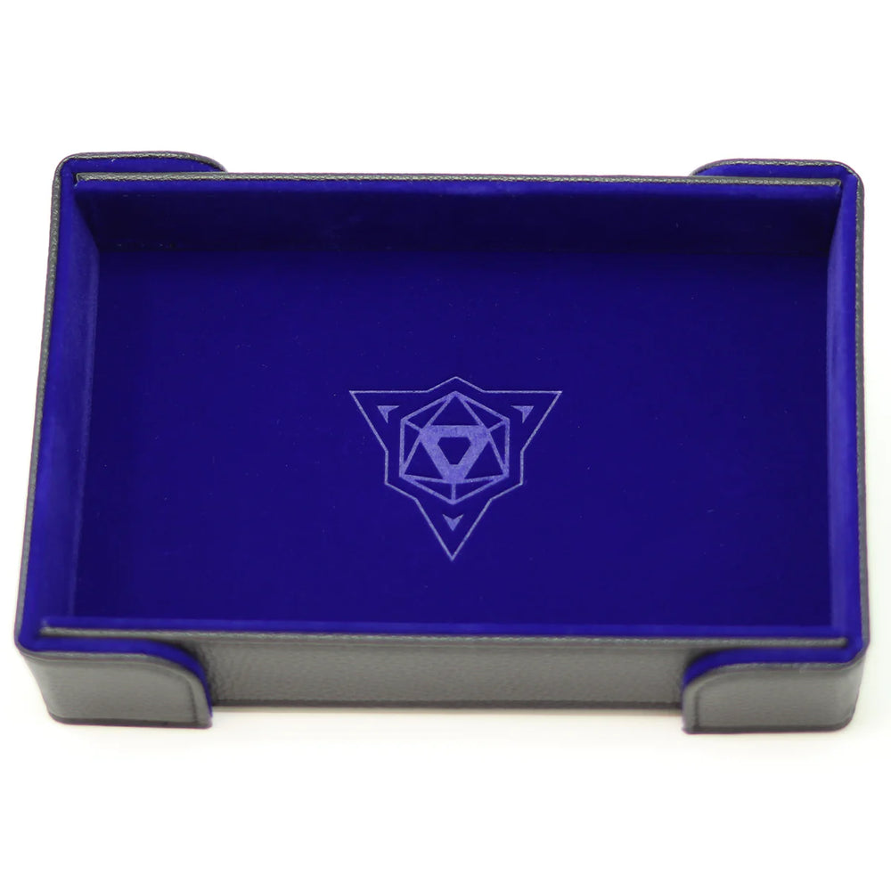 Die Hard Dice: Magnetic Rectangular Tray - Blue Velvet