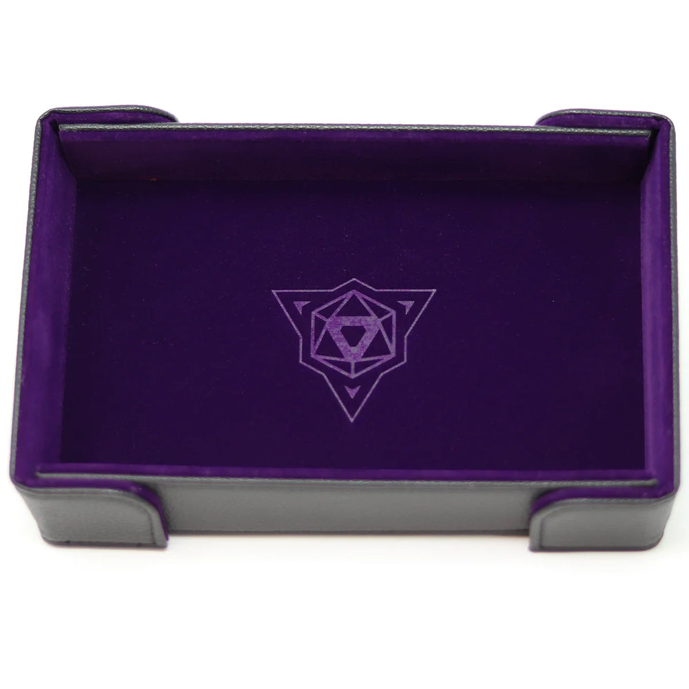 Die Hard Dice: Magnetic Rectangular Tray - Purple Velvet
