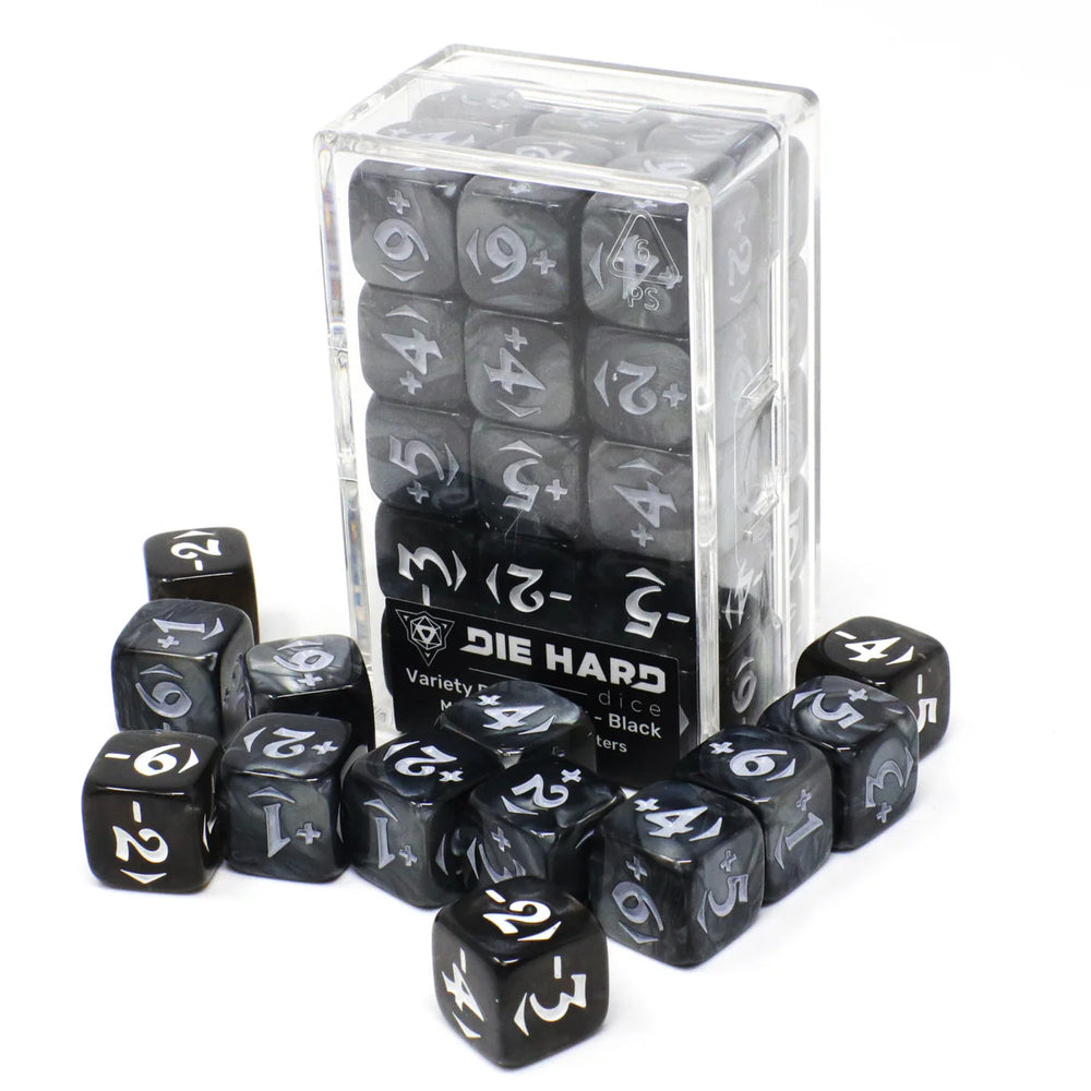 Die Hard Dice: Spindown Counters Variety Power Pack Black