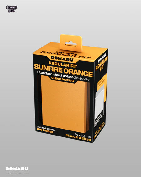 Domaru: Sunfire Orange - Sleeves