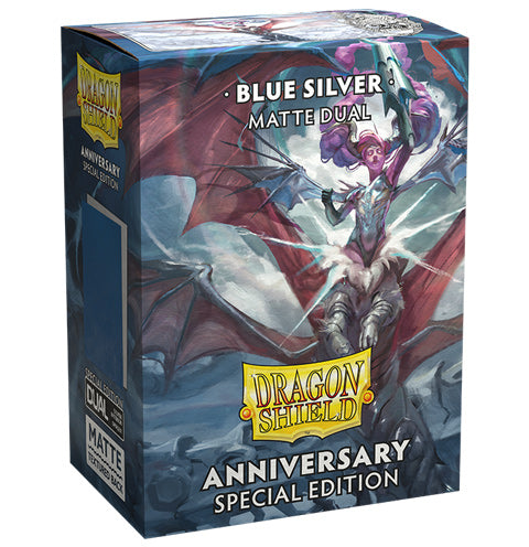 Dragon Shield: Anniversary Edition - Blue/Silver