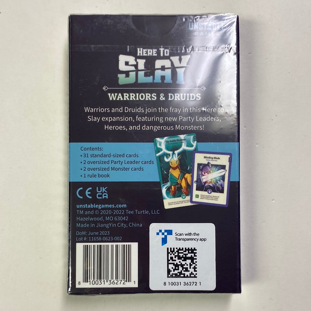 Here To Slay: Warriors & Druids Expansion