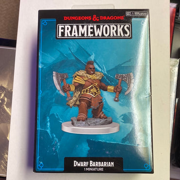 Dwarf Barbarian — Frameworks Miniature