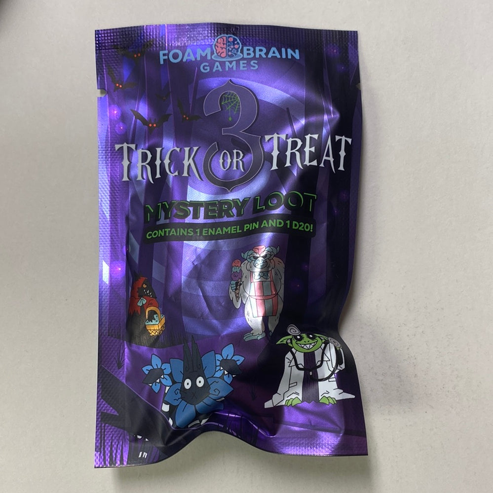 Foam Brain Dice: Trick or Treat Mystery Loot