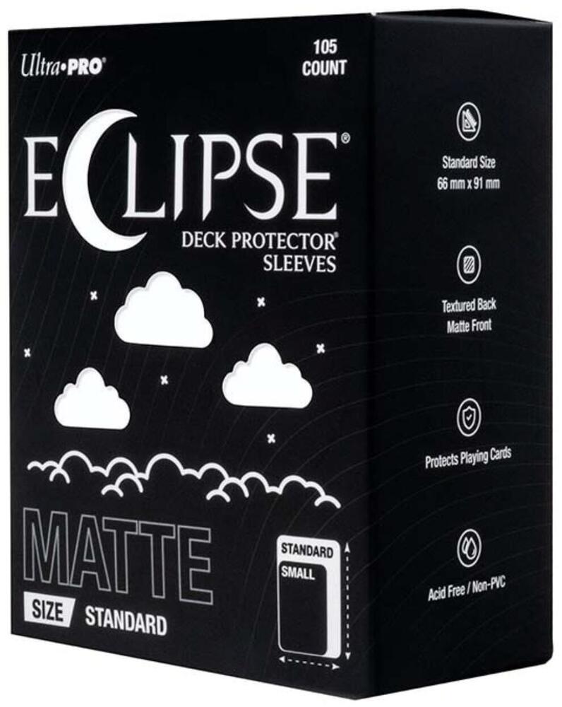 Ultra Pro: Eclipse Matte (105ct)- Artic White