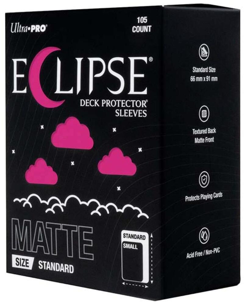 Ultra Pro: Eclipse Matte (105ct)- Hot Pink