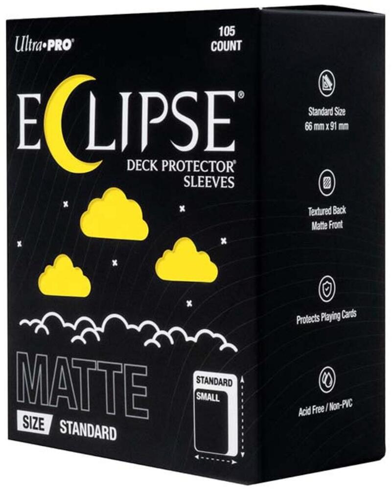 Ultra Pro: Eclipse Matte (105ct)- Lemon Yellow