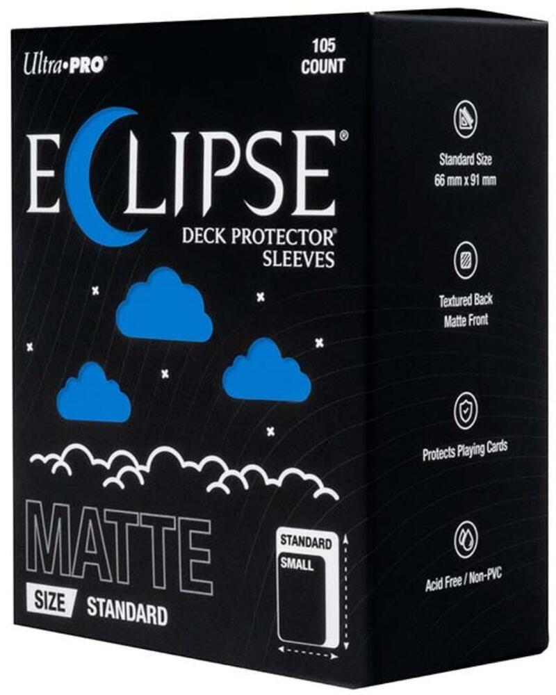 Ultra Pro: Eclipse Matte (105ct)- Pacific Blue
