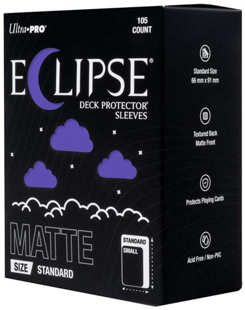 Ultra Pro: Eclipse Matte (105ct)- Royal Purple