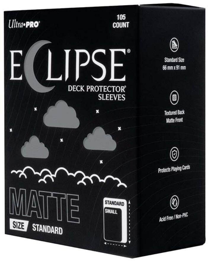 Ultra Pro: Eclipse Matte (105ct)- Smokey Grey