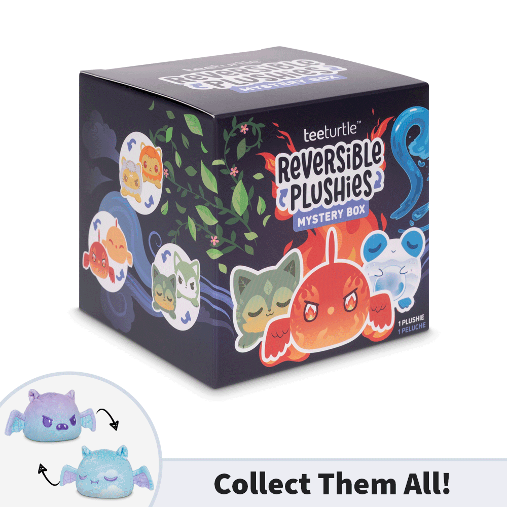 Teeturtle: ELEMENTS REVERSIBLE PLUSHIE MYSTERY BOX