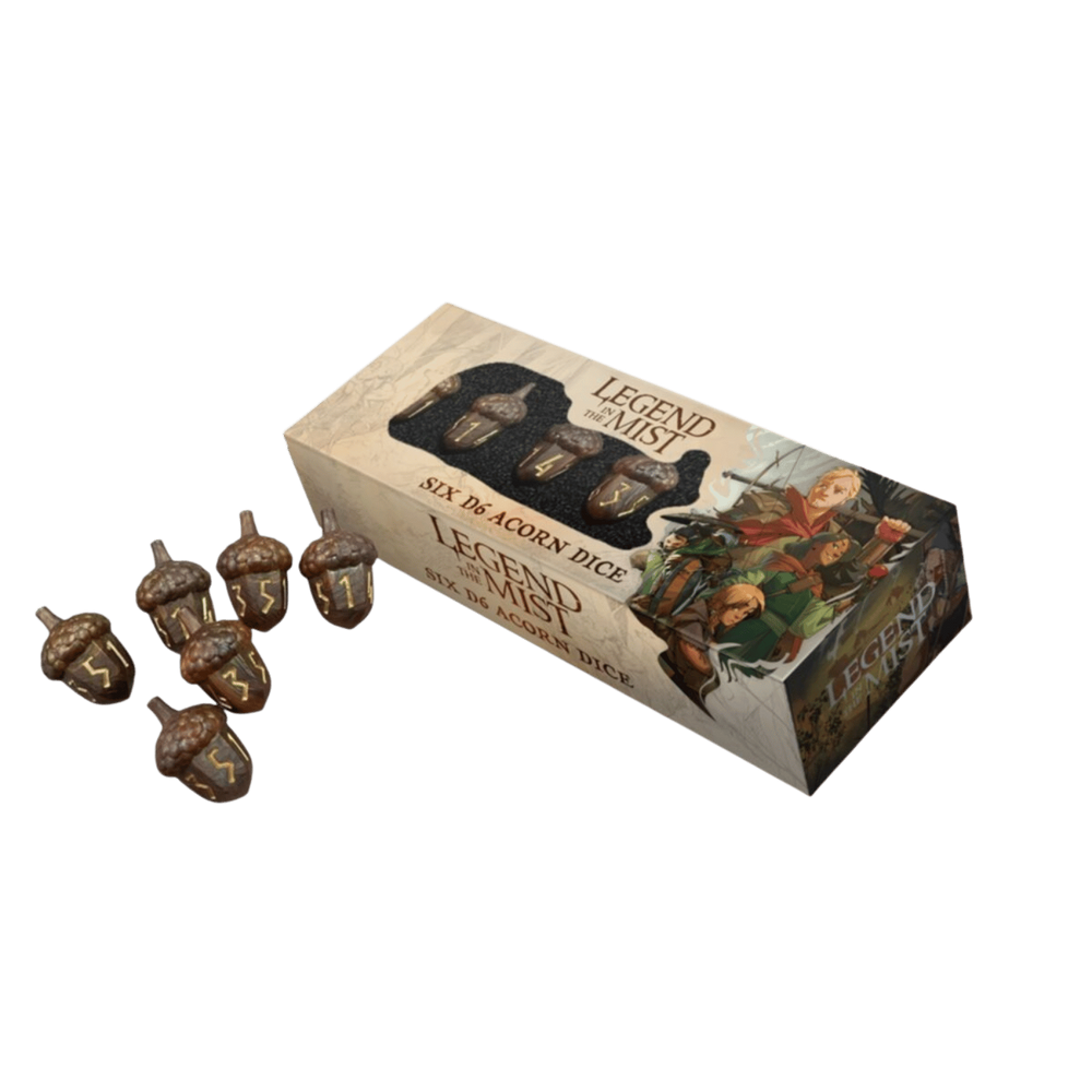 The Legend in the Mist: Acron Dice Set 6 D6