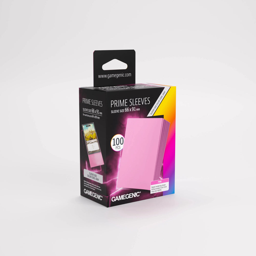 GameGenic - Prime Sleeves: Pink