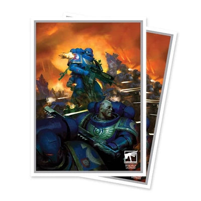 Ultra PRO: Apex Deck Protector Sleeves - Space Marines (105+ ct)