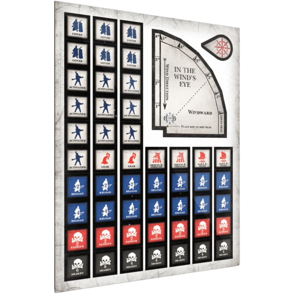 Blood and Bayonets: Tokens and Rulers Set