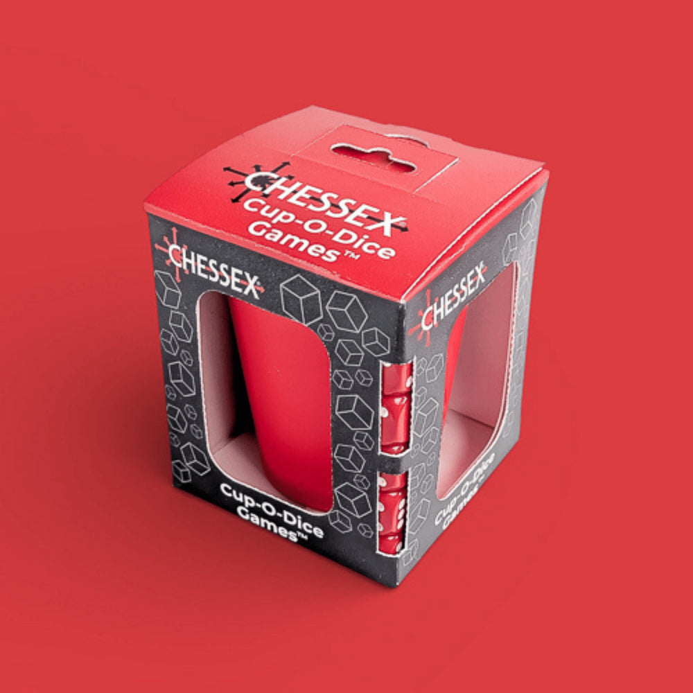 Chessex Cup-O-Dice Red
