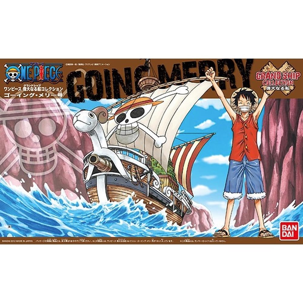 Bandai Hobby: One Piece Grand Ship Collection Model Kit - Going Merry Model Ship