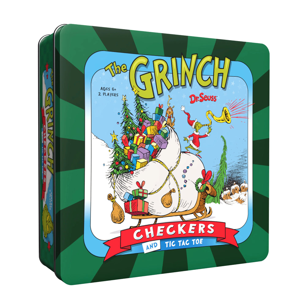 The Grinch Checkers and Tic-Tac-Toe