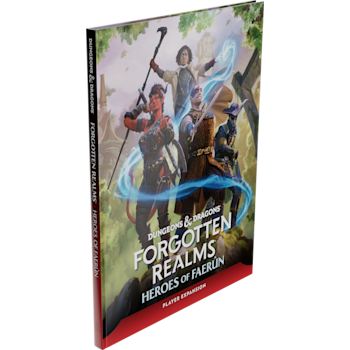 Dungeons & Dragons RPG: Forgotten Realms - Heroes of Faerun Hard Cover (Player Expansion)