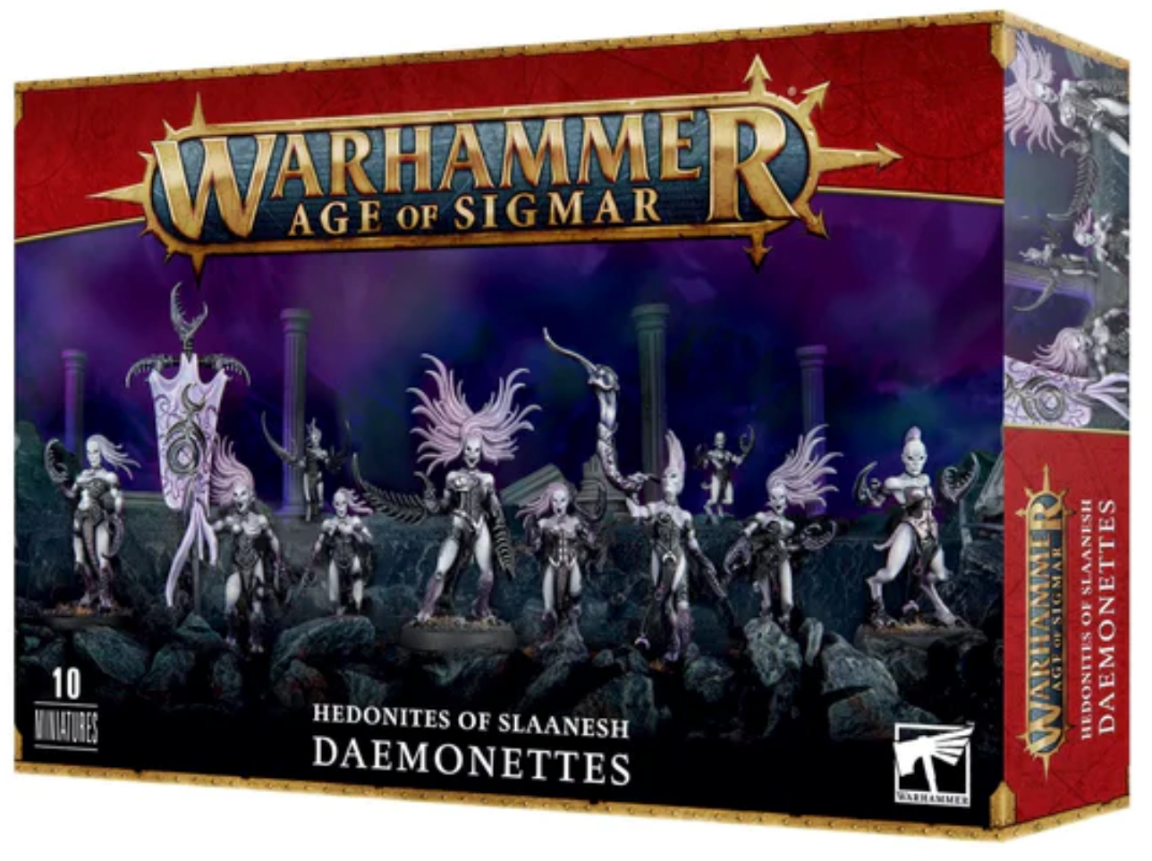 Hedonites of Slaanesh: Daemonettes