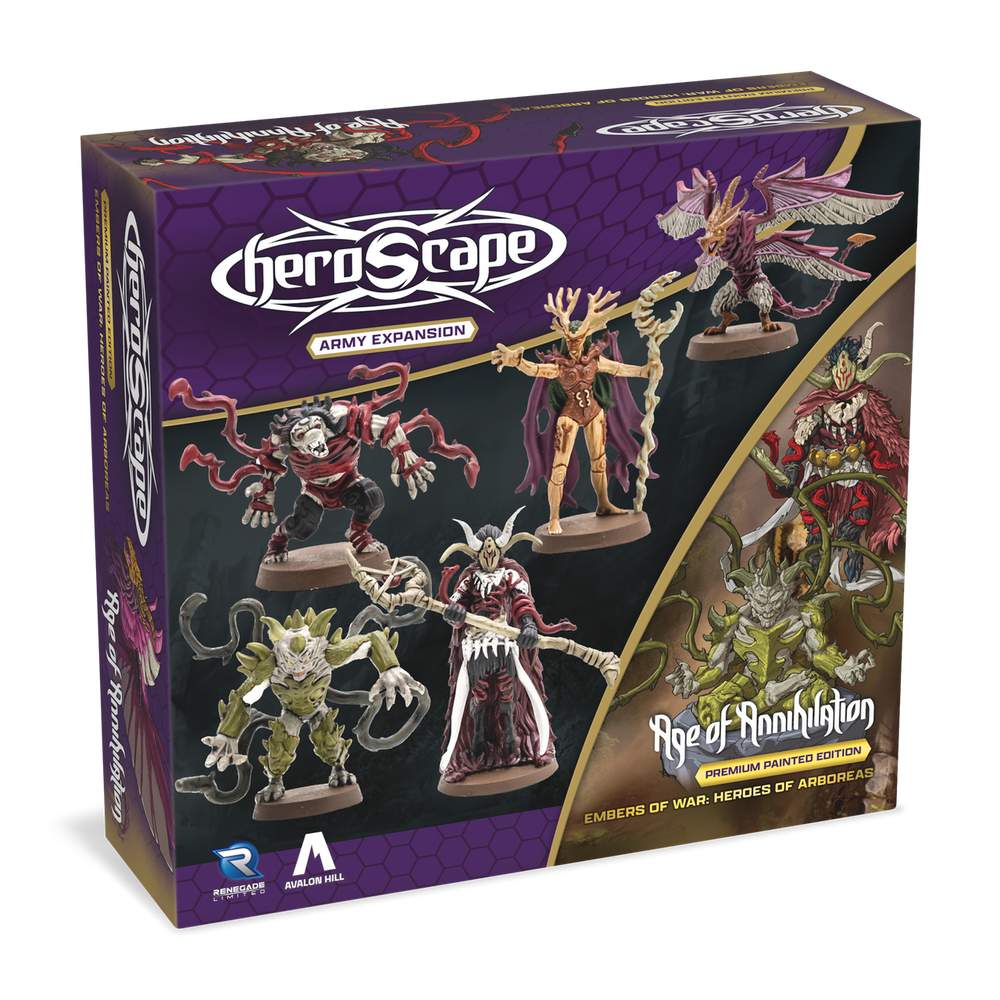 Heroscape: Embers of War - Heroes of Arboreas