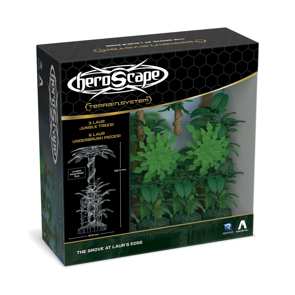 Heroscape: Terrain Expansion - The Grove at Laur's Edge